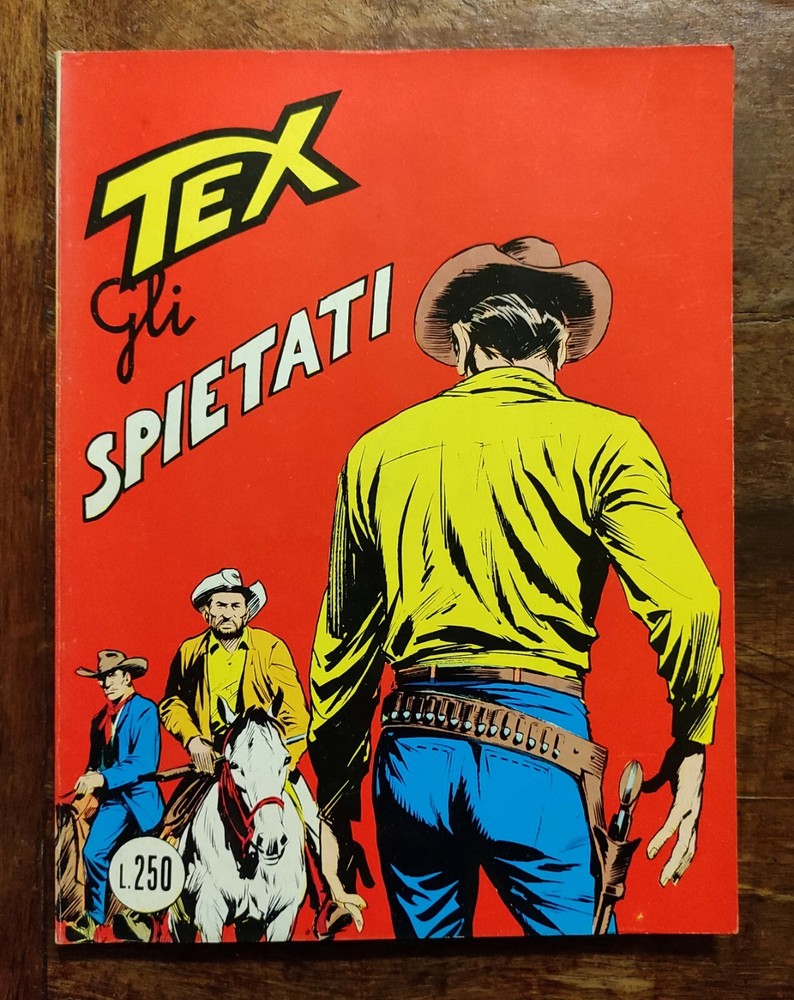 TEX GIANT Comic No. 88 Bonelli 1971 Read Description