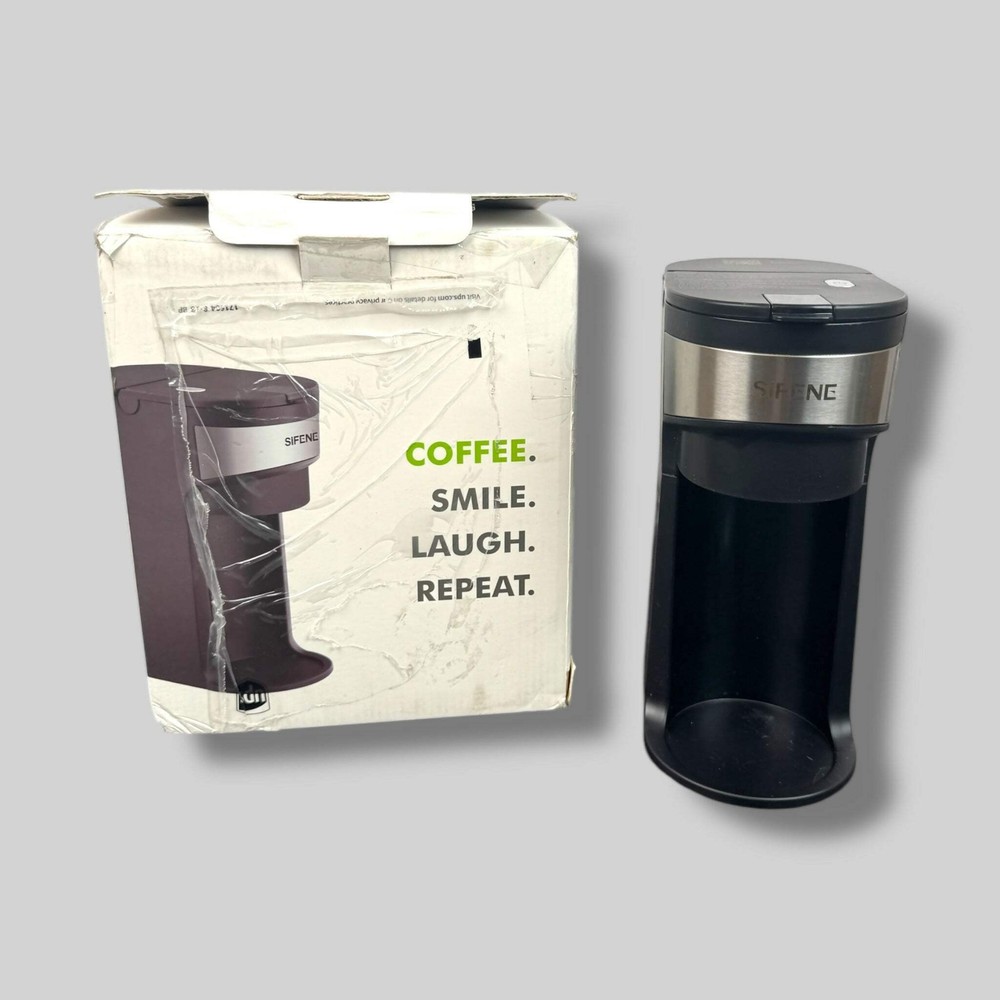 SIFENE Mini Coffee Maker | Gently Used, Original Box (No K-Cup Container)