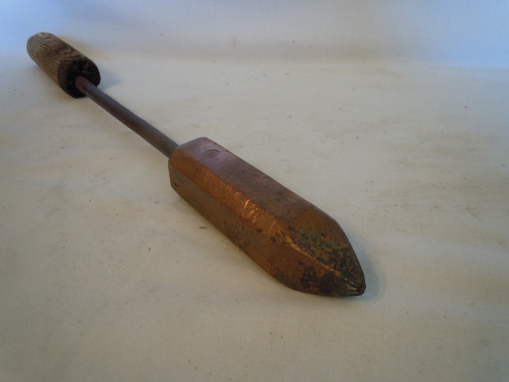 Vintage Copper Soldering Iron