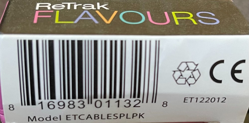 Re-Trak Retractable Audio Splitter Cable iPhone, iPad, iPod MP3
