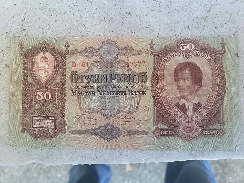 50 Pango Banknote 1932 (Circulated)