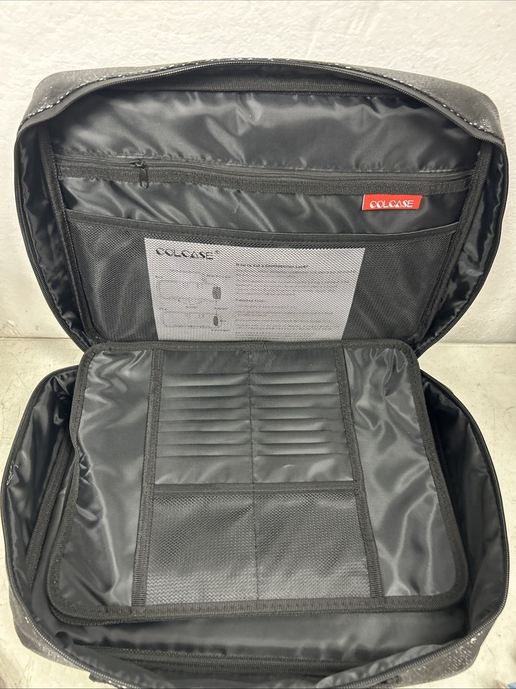 COLCASE Fireproof Document Bag with Lock,Fireproof Waterproof File Organizer Bag