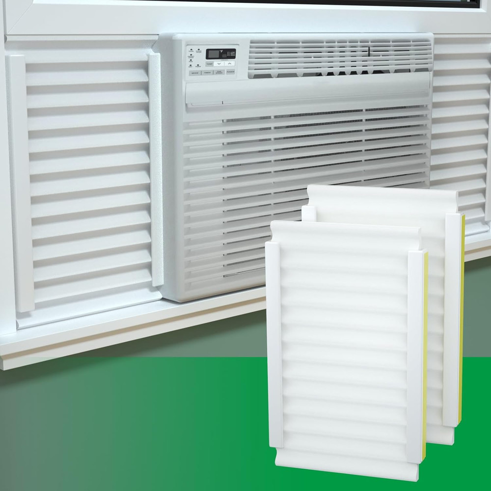 Window Air Conditioner Side Insulated Panel, 2PIC Insulation Panels Window Seal