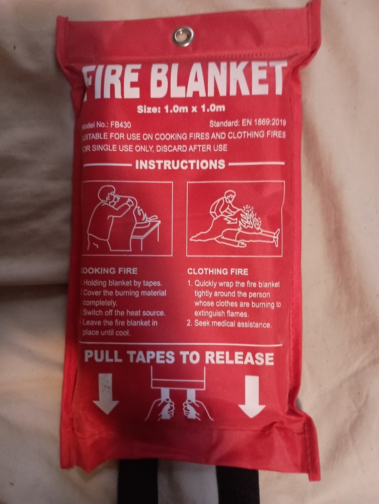 Emergency Fire Blanket for Kitchen/Home/Car