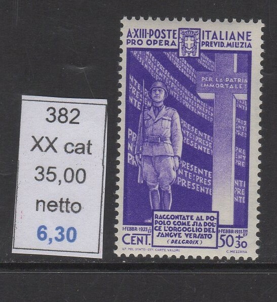 Militia IV C 50 New Rubber Complete MNH