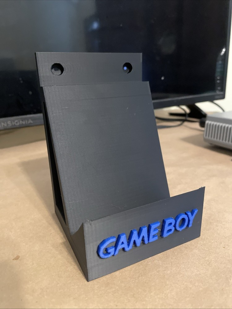 Gameboy Display Stand | Optional Wall Mount | USA MADE