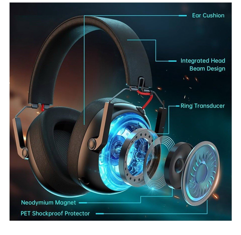 Wireless Gaming Headset by Kapeydesi