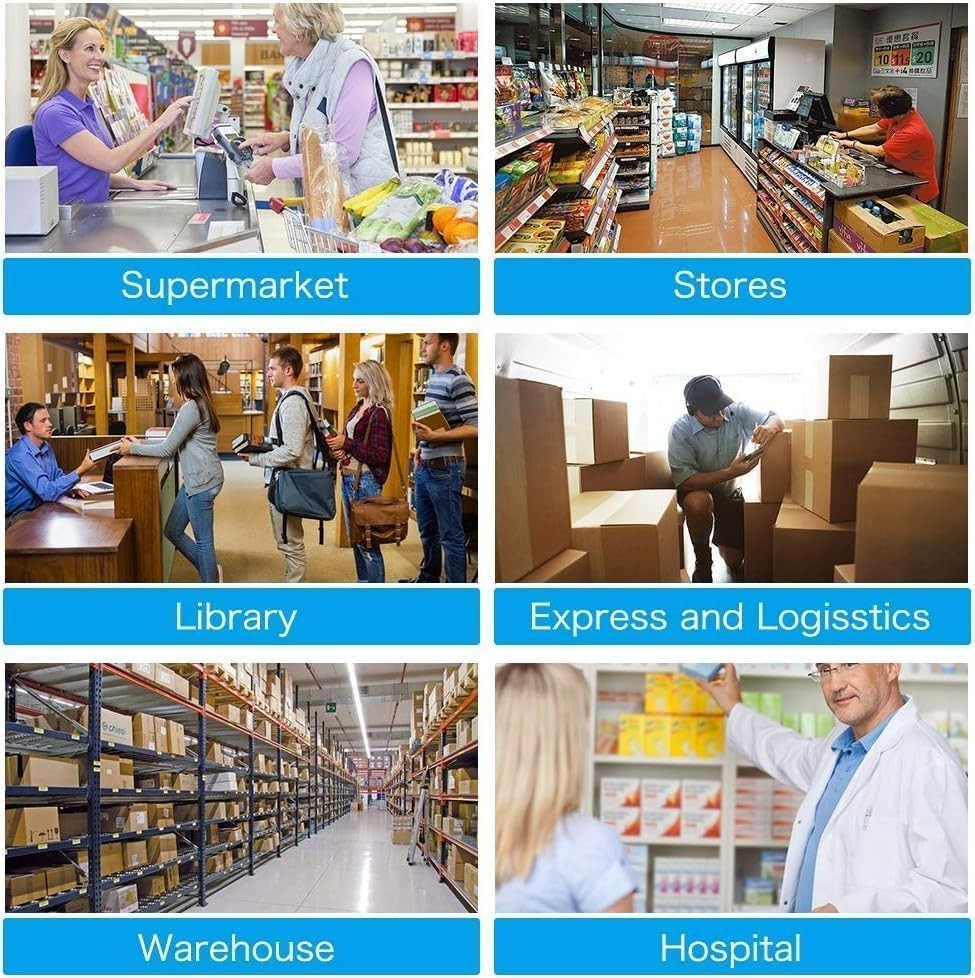 Multi-Mode Bluetooth Barcode Scanner for Quick & Efficient Inventory Management