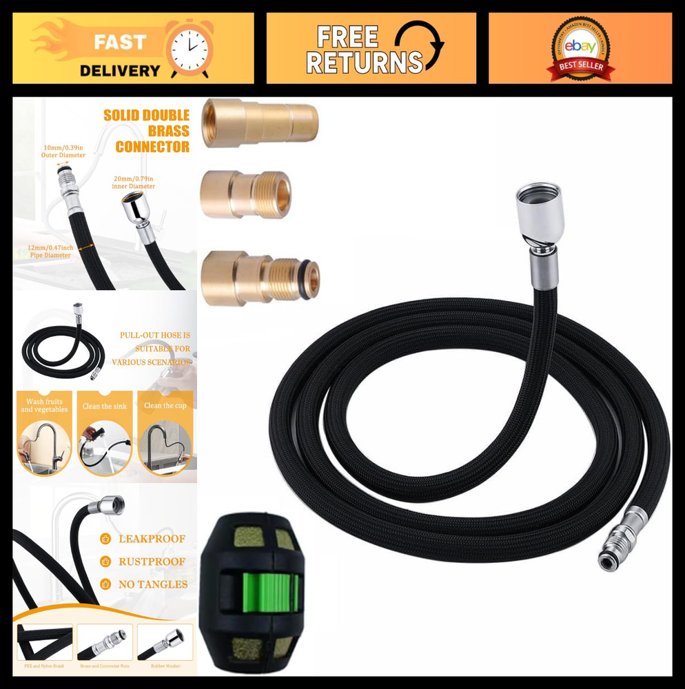 Pull-Down Kitchen Faucet Hose Kit with Weight Ball - Replacement Parts for K-121