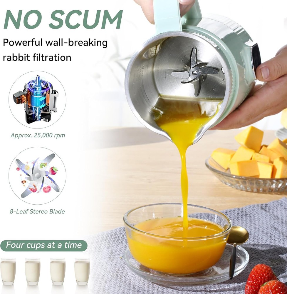 Automatic Nut Milk Maker Juice Boil Water Delay Start Self-Cleaning Keep Warm