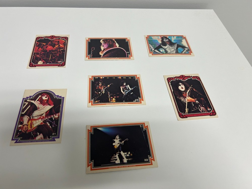 KISS 1978 Collector Cards