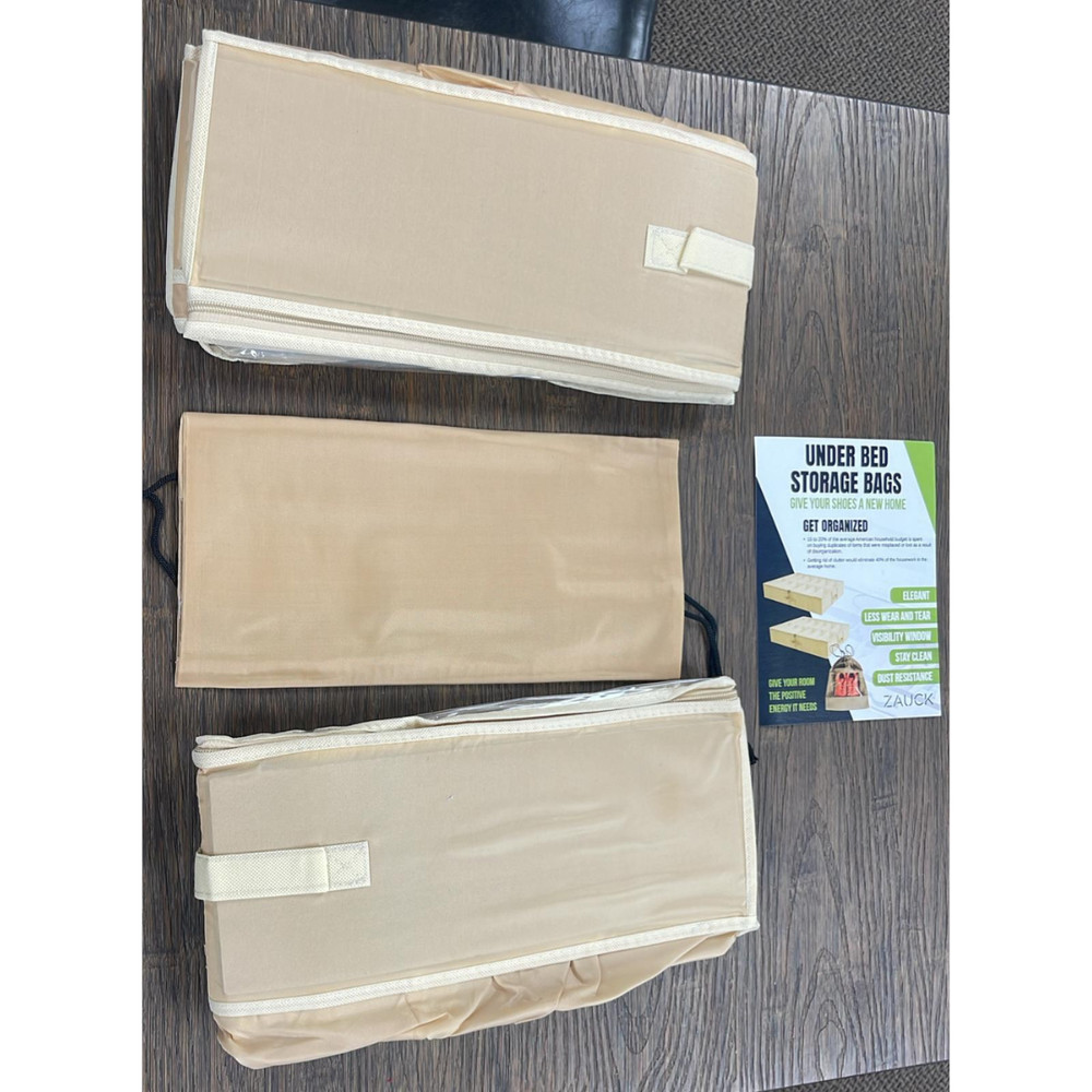 UNDER BED SHOE ORGANIZER