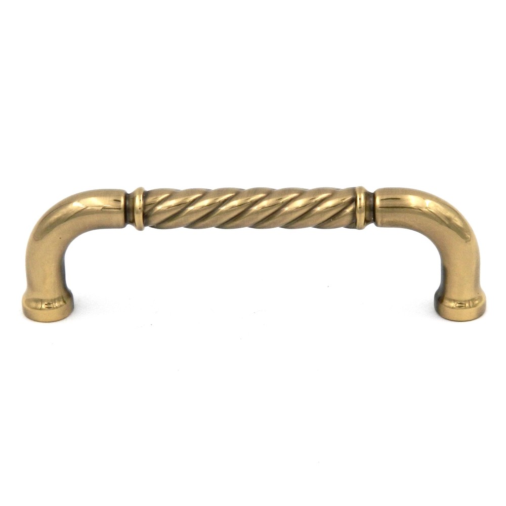 P116 Sherwood Antique 3"cc Solid Brass Handle Pulls Belwith Keeler Annapolis