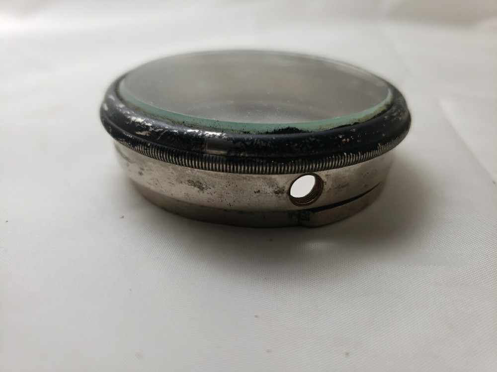 Old round Metal optical Lens