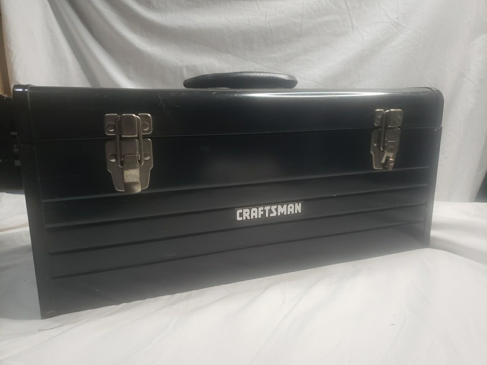 Vintage Craftsman Toolbox Red Pull Out Tray 20”x8”x9”