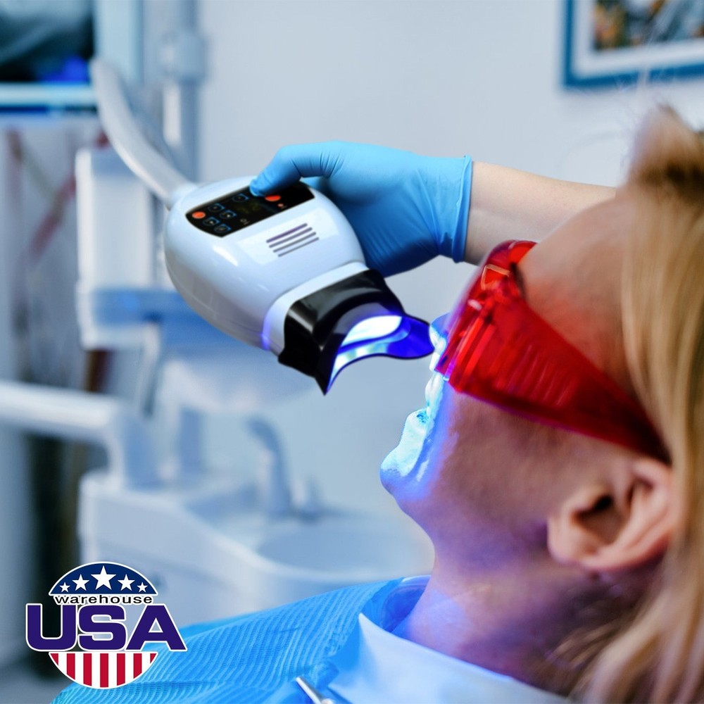 High Intensity Cold Light Teeth Whitening Accelerator 8 LED 6000mW/cm² Device