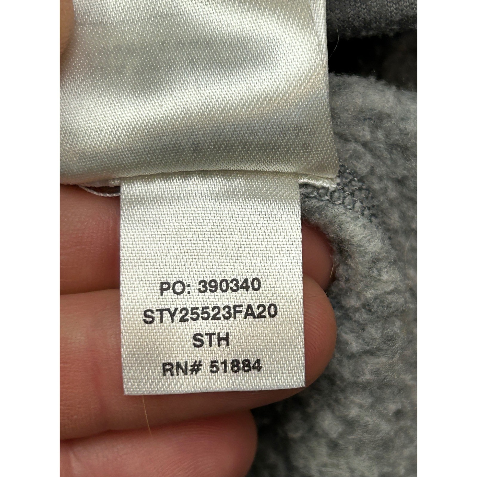 Patagonia Better Sweater Mens Small Gray Fleece 1/4 Zip Outdoor