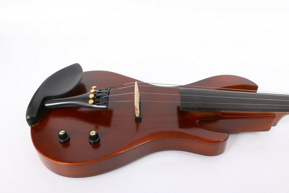 Advance 4 String New 4/4 Full Size Electric Violin Guitar Shape For Student