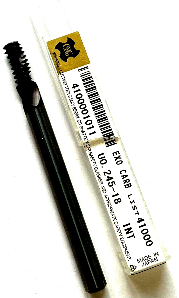5/16-18 3 FL EXOCARB Thread Mill - SOLID CARBIDE - HI PERFORM - OSG #4100001011