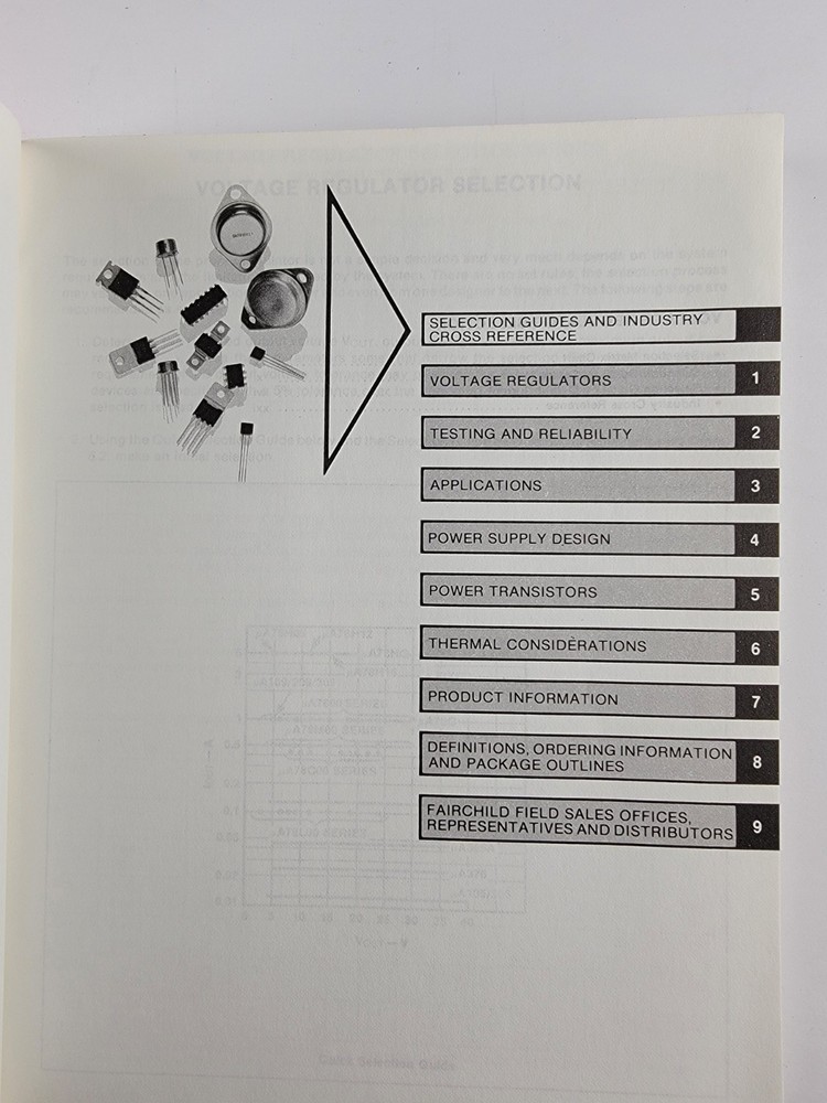 Vintage 1978 Fairchild Semiconductor Voltage Regulator Handbook Data Book