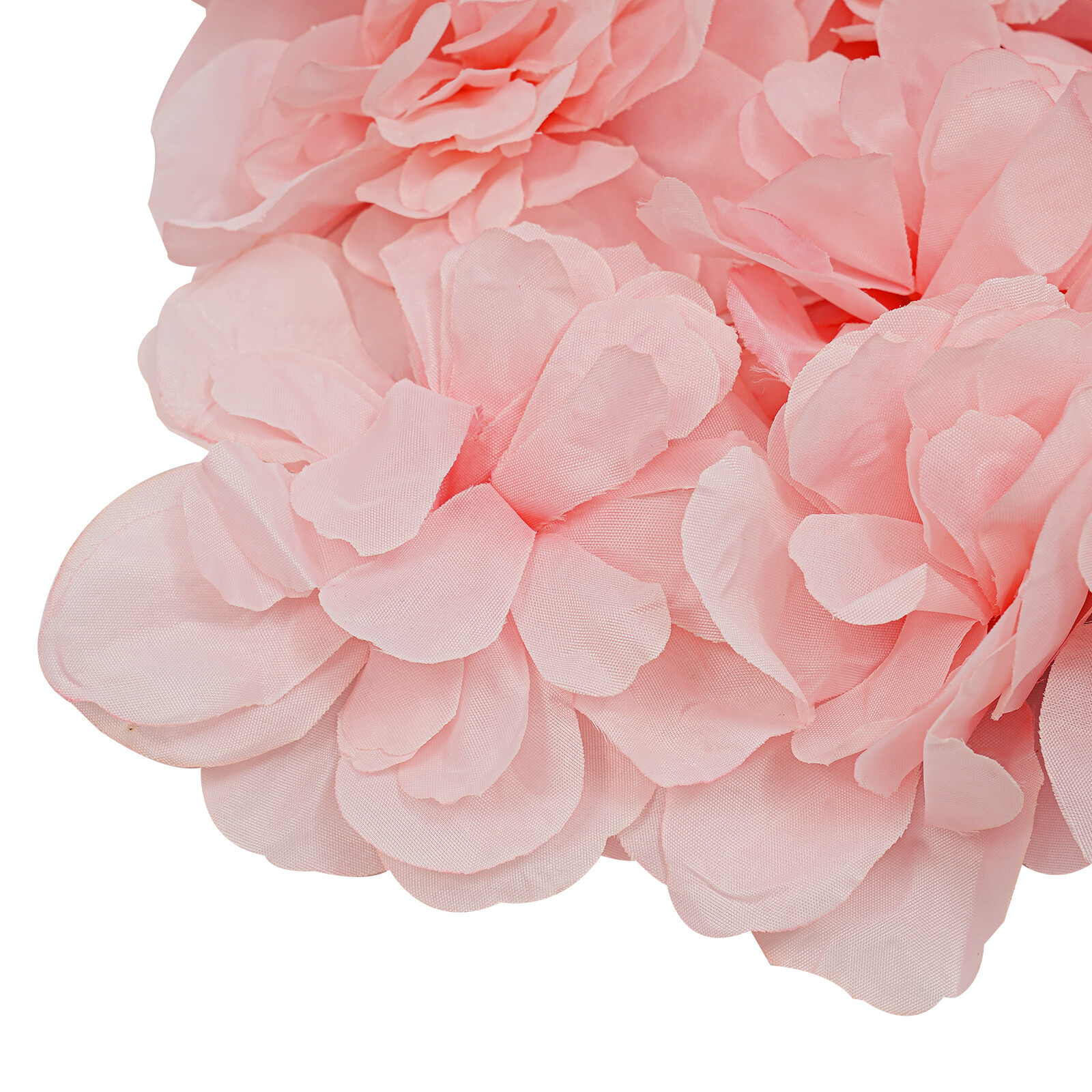 3D Flower Wall Panel-12pcs Artificial Flower Wall Background Silk Rose Wedding