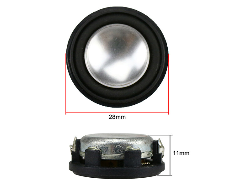 20x 28mm Full Range Speaker Bluetooth Speaker DIY 4ohm 2W Portable Loudspeaker