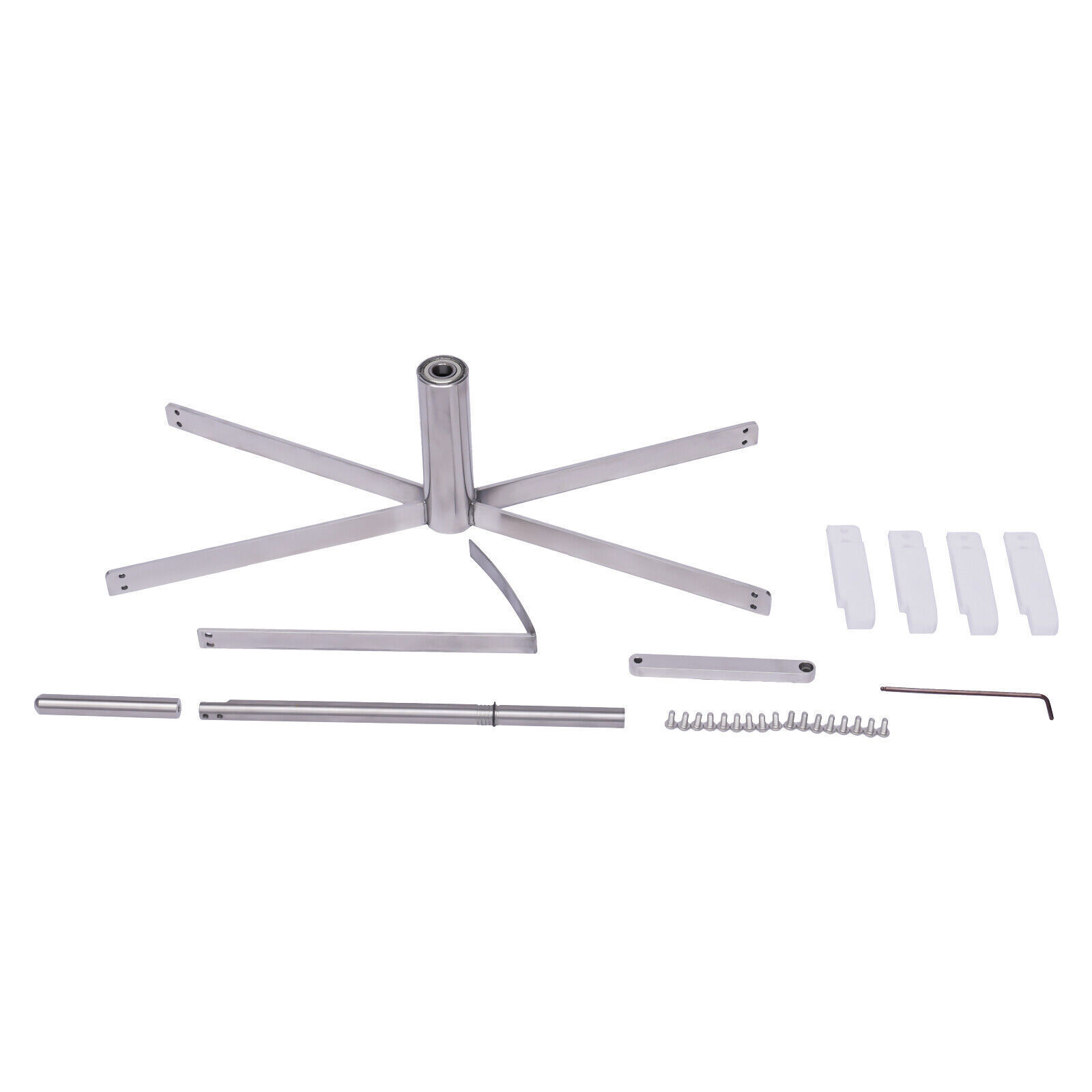 Pancake Maker Batter Spreader Crepe Machine Plate Stainless Steel Kitchen 40cm