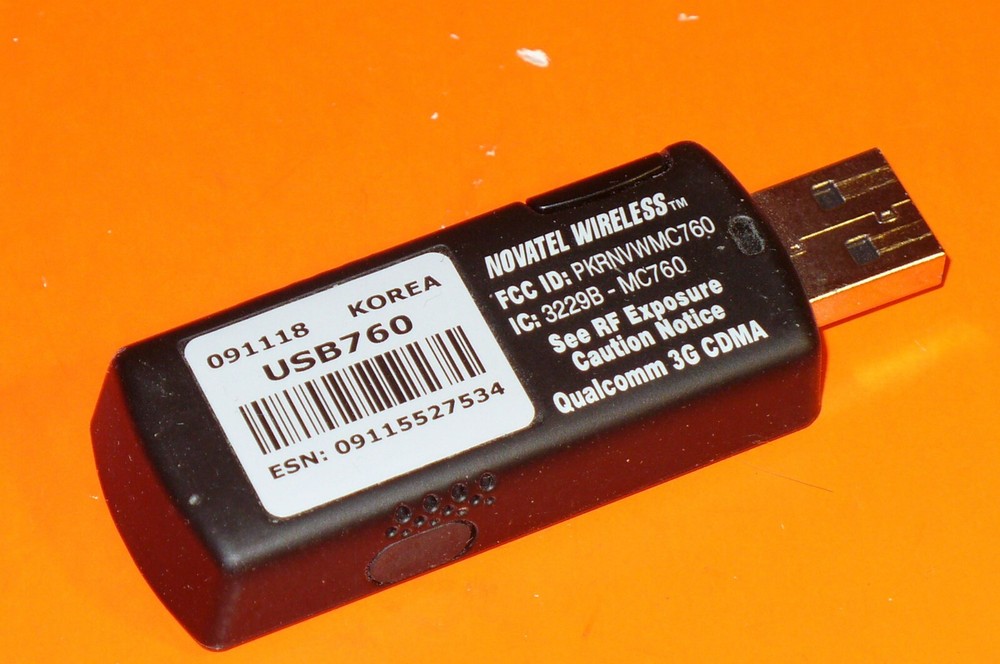VERIZON USB760 3G USB BROADBAND MOBILE MODEM