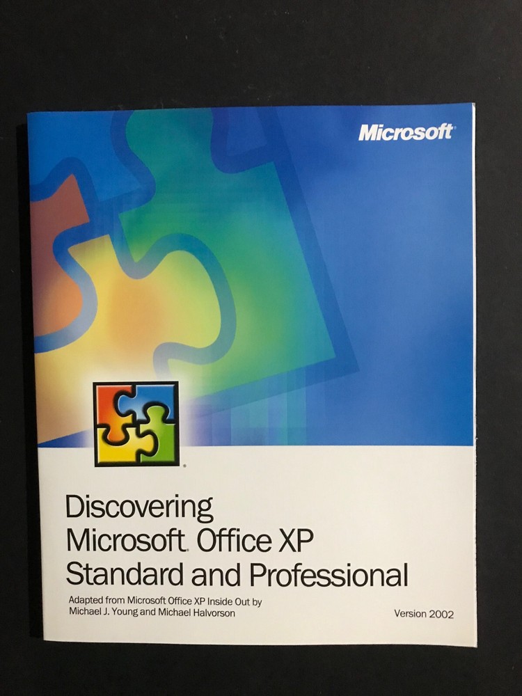 Microsoft Office XP Standard Version 2002 Standard & Visio