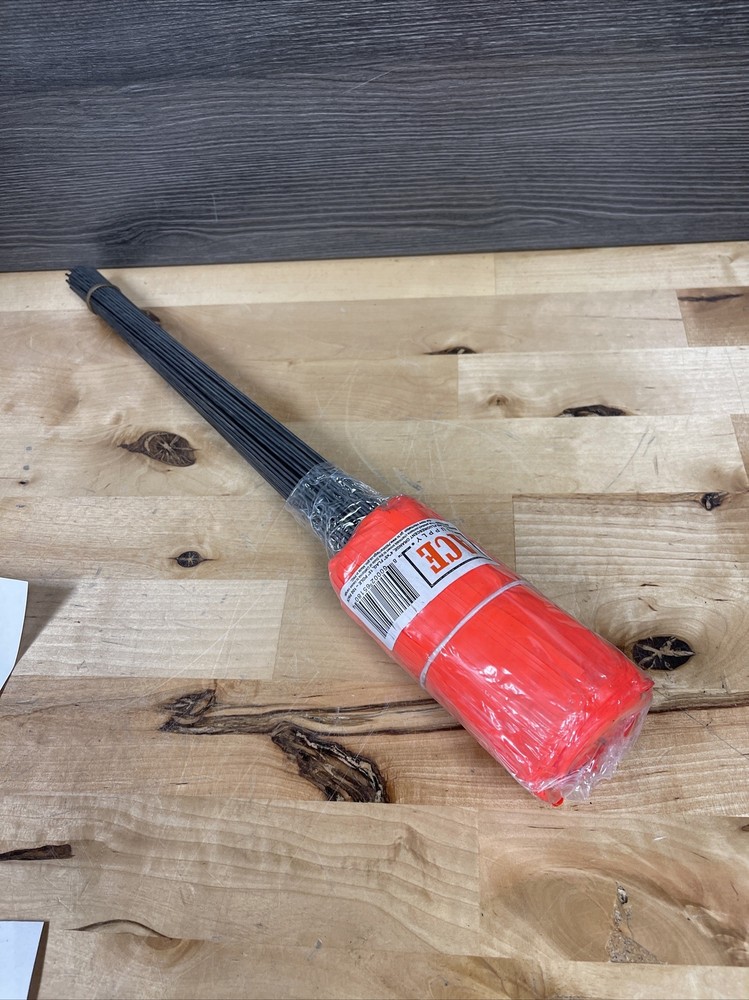 Marking flags Small flags Yard flags 100 Pack 15” Pole Orange New