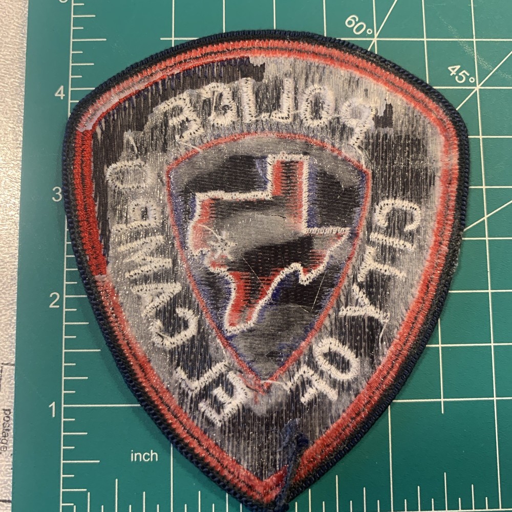 EL CAMPO TEXAS TX POLICE PATCH 7E