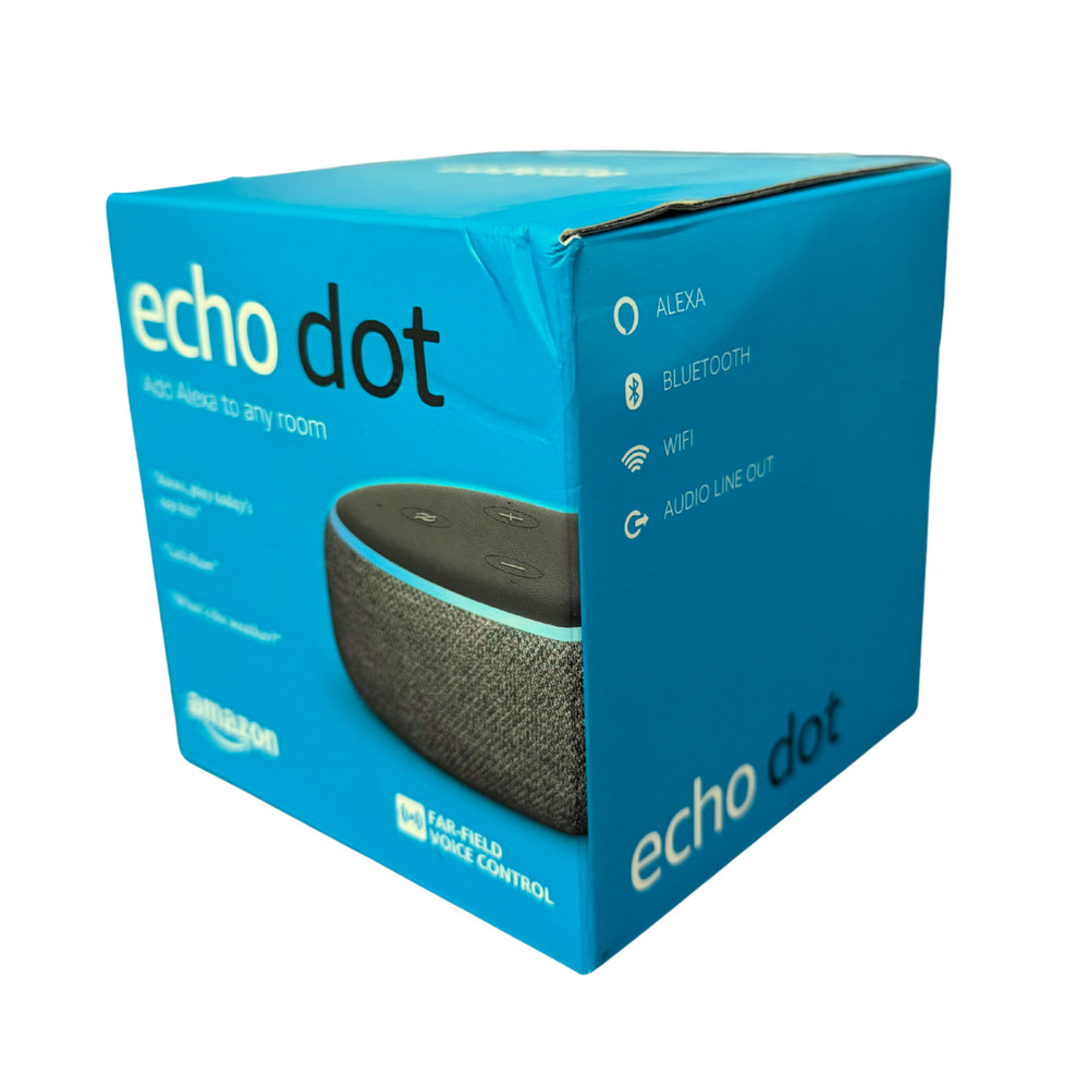 Amazon Echo Dot (3rd Generation) Smart Speaker Alexa Charcoal - NEW sealed