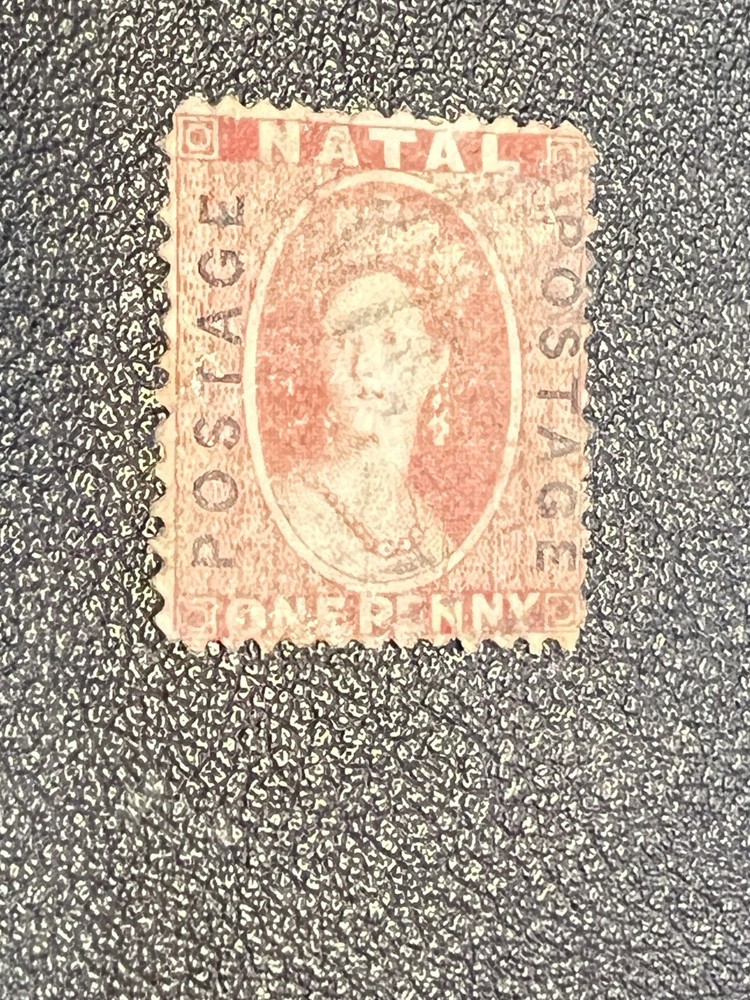Natal stamp 38 used