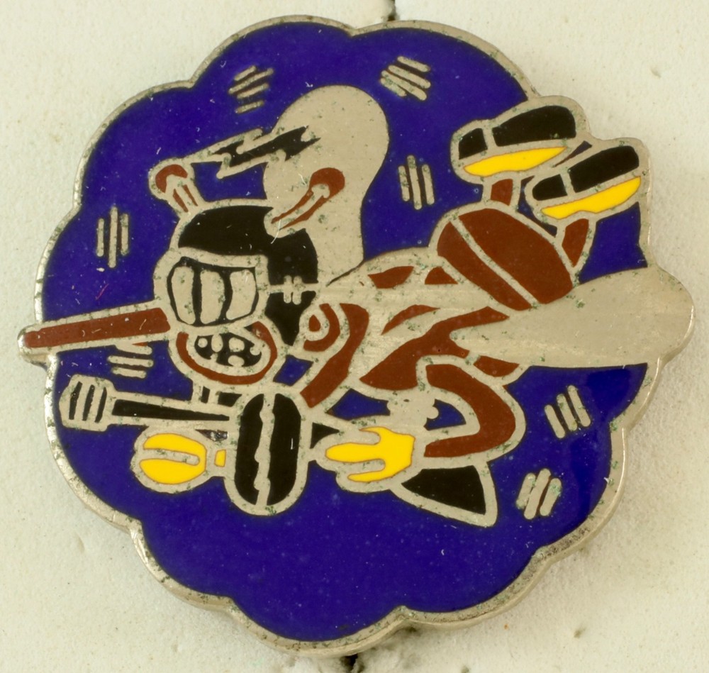 87th Fighter Squadron Crest DI/DUI CB Aresta HM