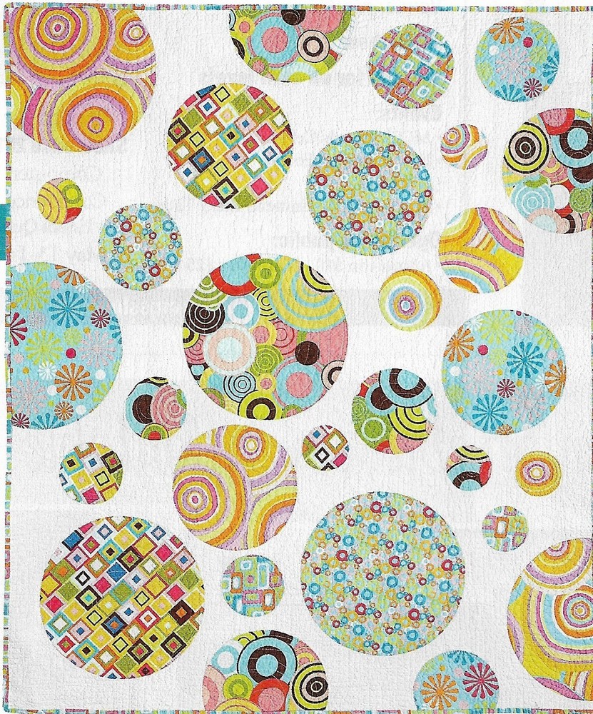 Circles For Paige Quilt quilting pattern instructions