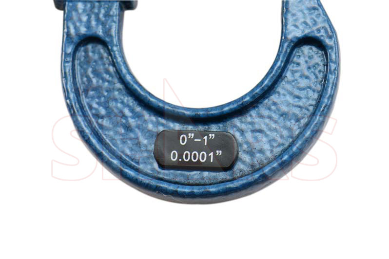 Shars 0-1" x 0.0001" Outside Micrometer Solid Metal Frame New Save $12.34 !}