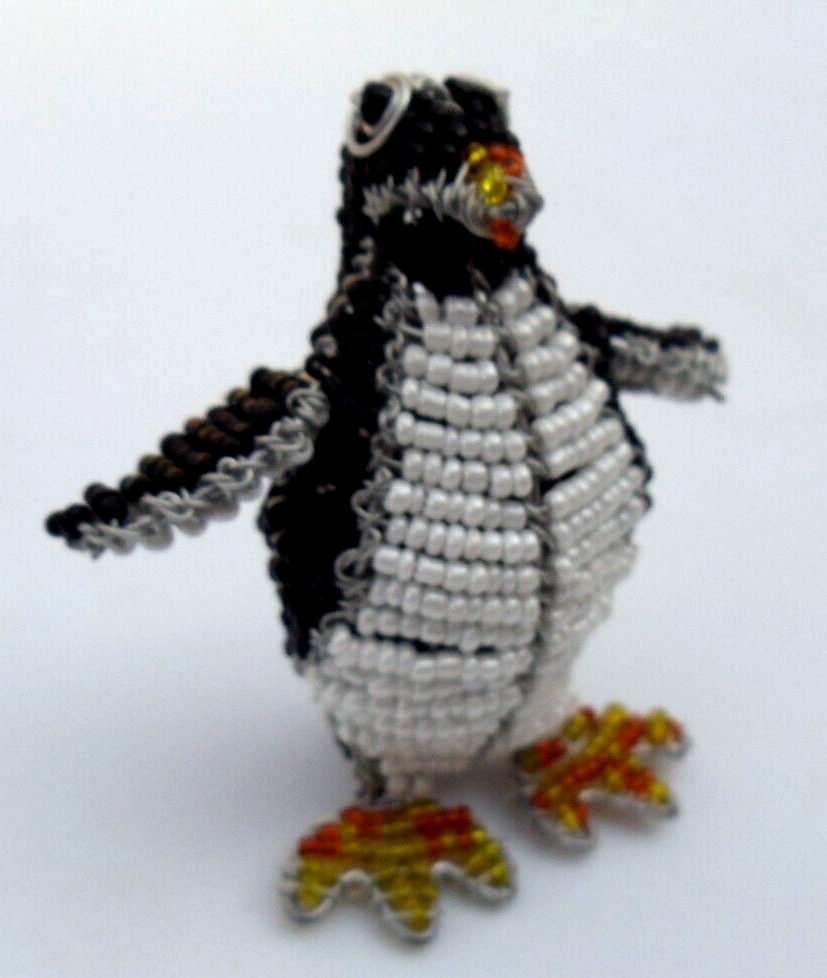 Beaded bird: Miniature Penguin