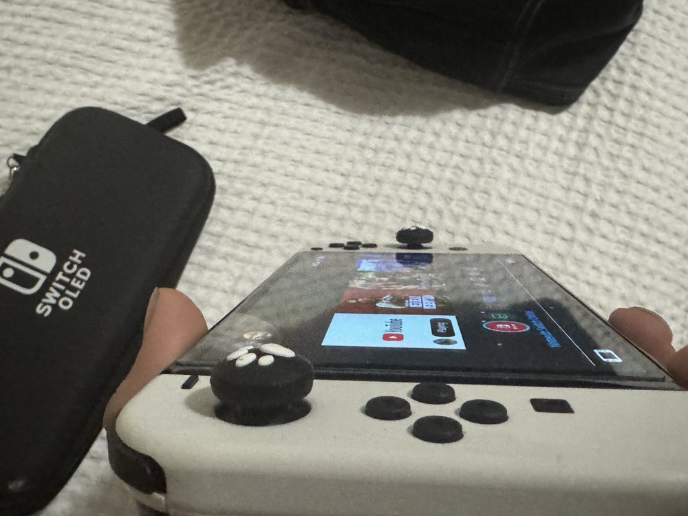 Nintendo Switch OLED Bundle with Red Dead Redemption, Carrying Case, Joy-Cons