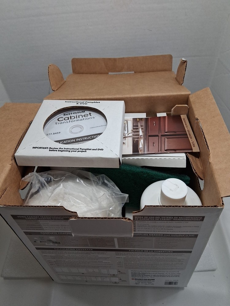 Rust-Oleum 258240 Cabinet Transformations Coating Dark Kit 100sf