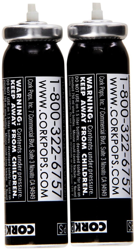 Cork Pops Refill Cartridges, 10 Refills