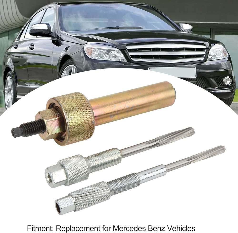 Glow Plug Puller Reamer Set Electrodes Removal Extracting Plugs Tool For Benz