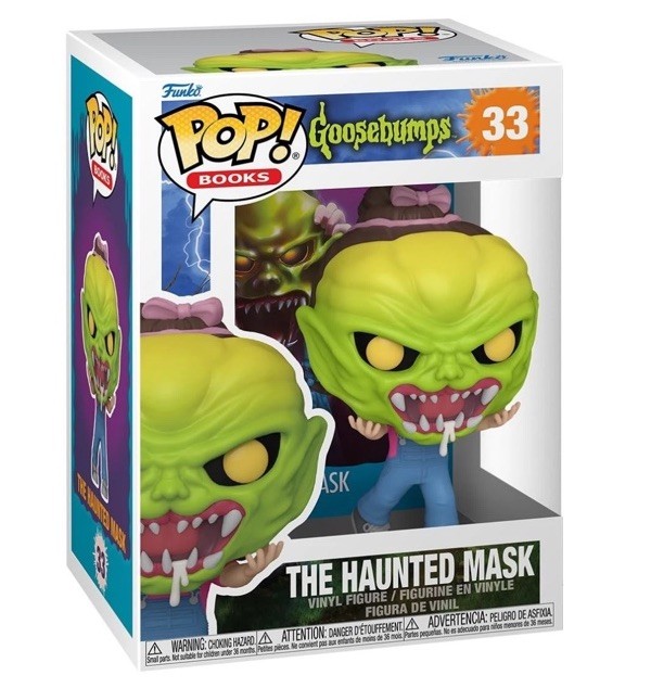 Funko Pop! Books: Goosebumps - The Haunted Mask​ With Protector