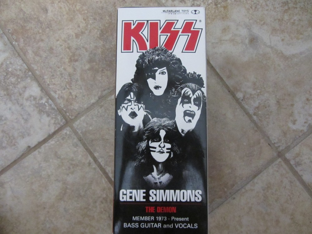 KISS GENE SIMMONS statue