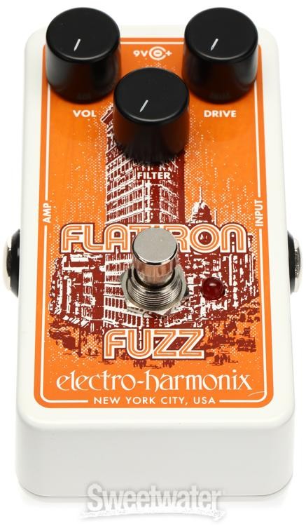 Electro-Harmonix Flatiron Fuzz Classic Op-Amp Powered Fuzz/Distortion