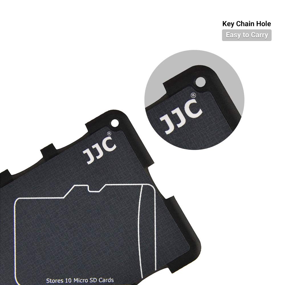 10 Slots Micro SD Card Case+36 Memory Case black