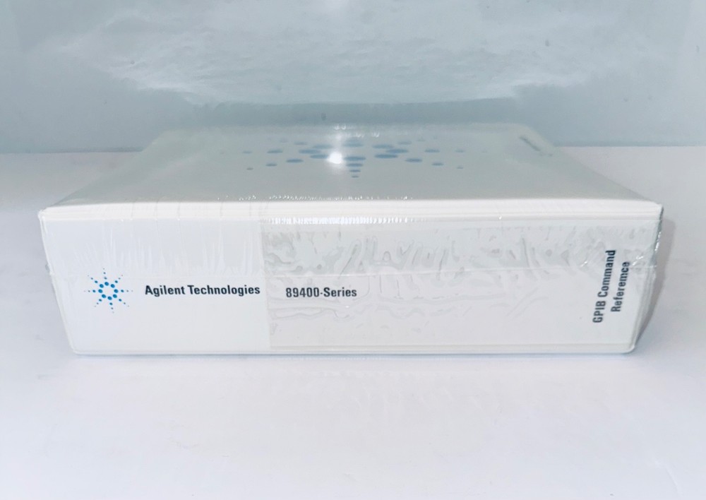 (NEW) Agilent 89400-Series GPIB Command Reference Binder – Direct From NASA JPL