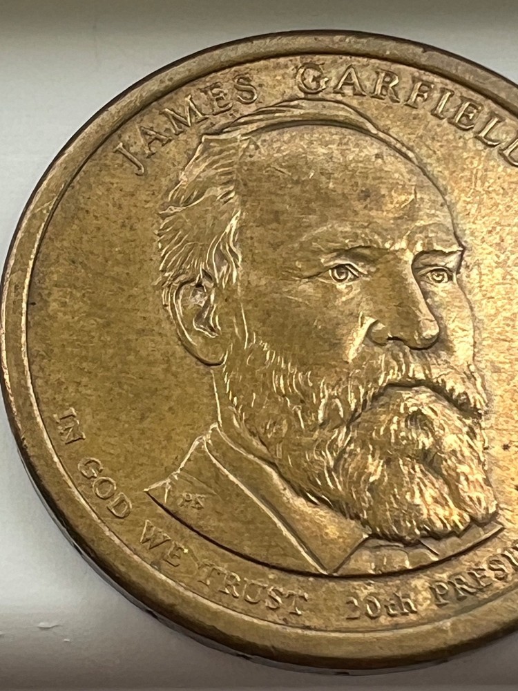 James Garfield 1881 One Dollar Coin 2011