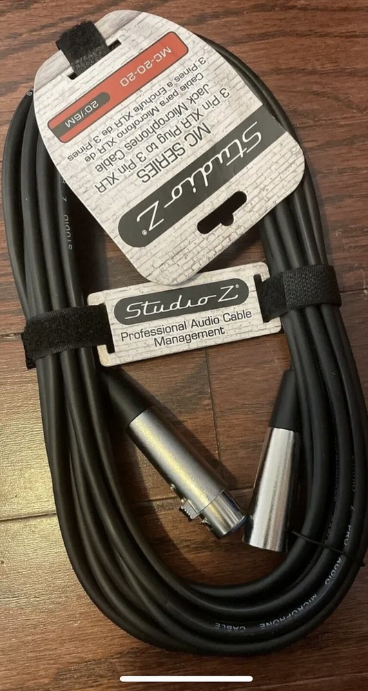 Studio Z xlr cable 20ft