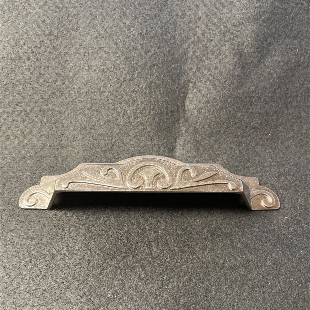 4" Augustine Cup Pull Silver Hammered