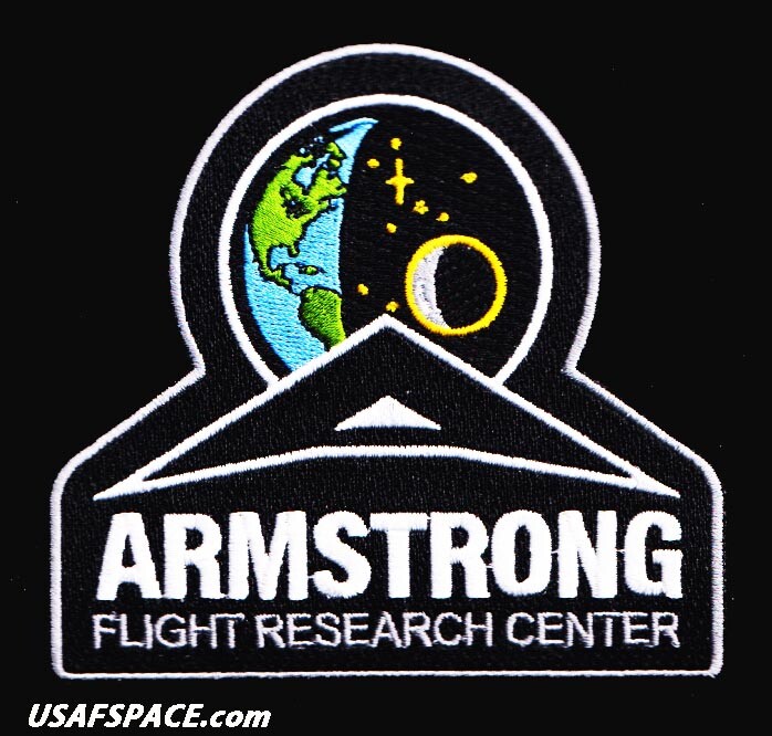 ARMSTRONG -FLIGHT RESEARCH CENTER - ORIGINAL - NASA SPACE FLIGHT TEST PATCH MINT